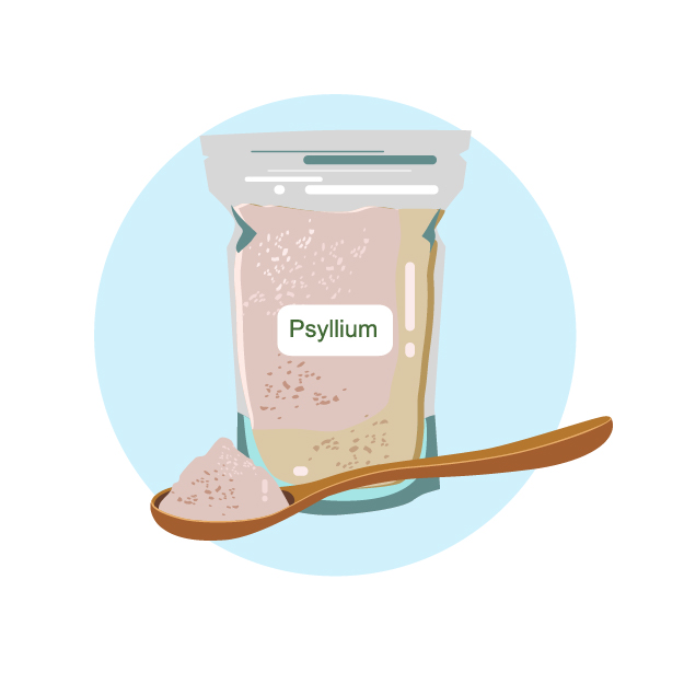Consider a fiber supplement when needed