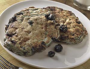cottage cheese very blueberry pancakes