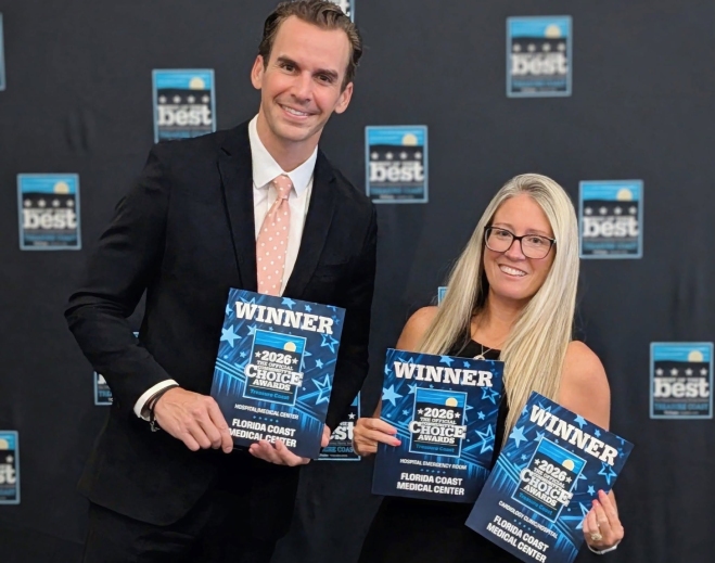 Florida Coast Medical Center Earns Three TCPalm Treasure Coast Community’s Choice Awards in Its First Year